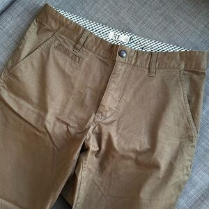 Le31 Men’s Dressy Chino Pant Olive 33x34